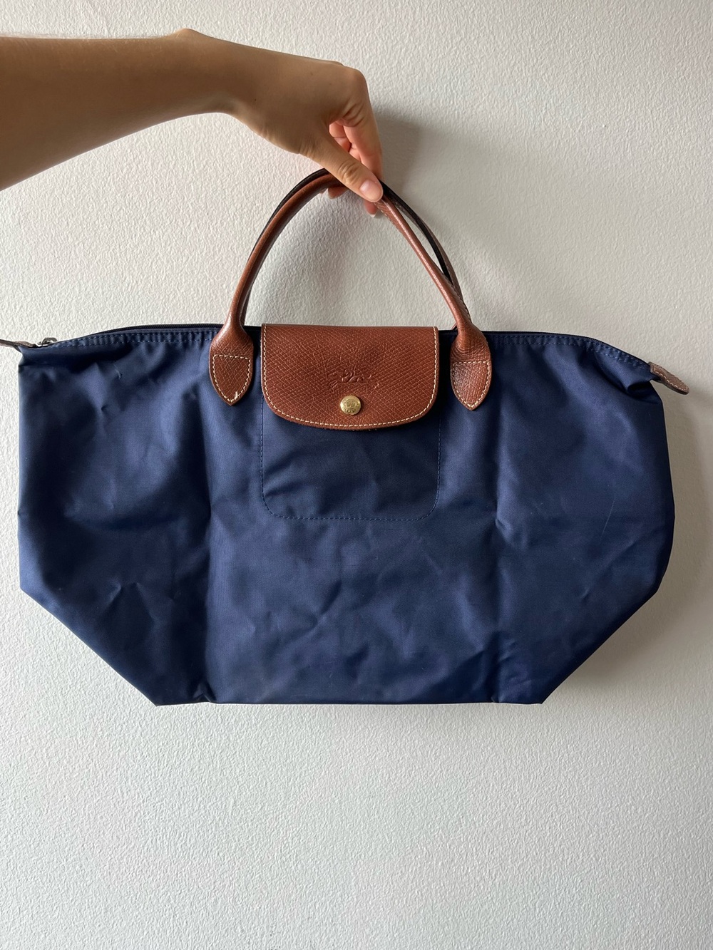 Longchamp Tote Bag le pliage navy